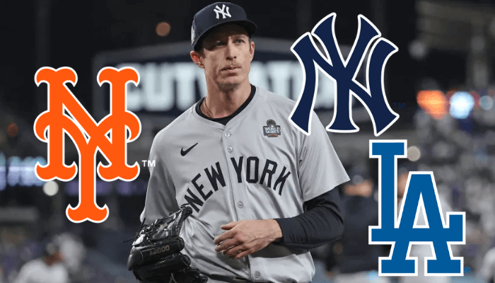 The Yankees are up against the Dodgers, and the Mets are vying for a key free agency relief pitcher.